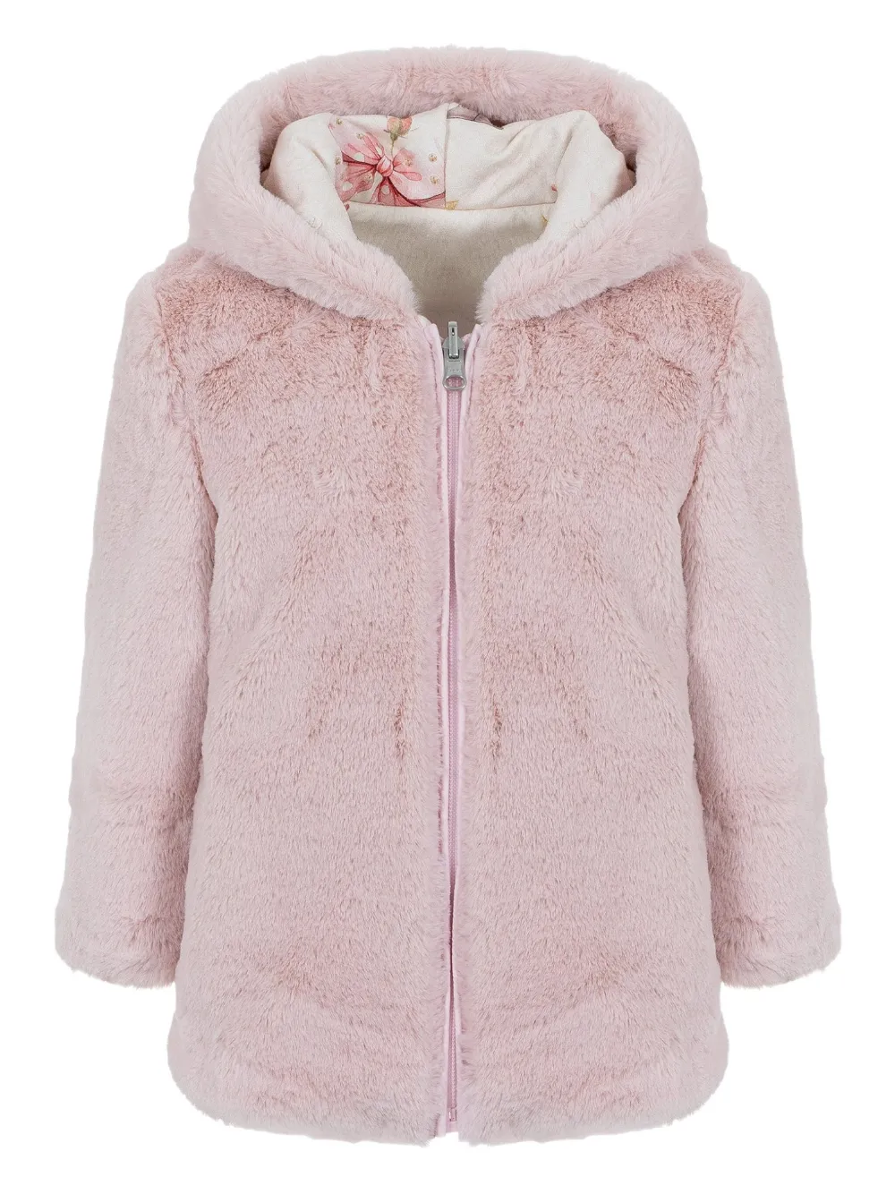 Lapin House faux-fur jacket | Pink | Image 1