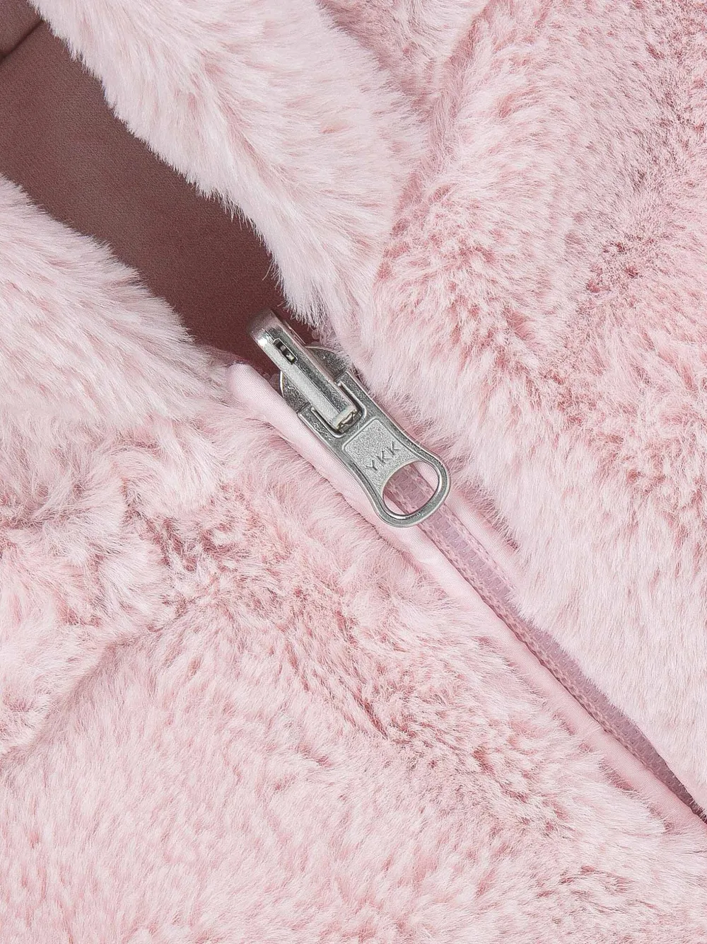 Lapin House Faux-fur Jacket In Pink
