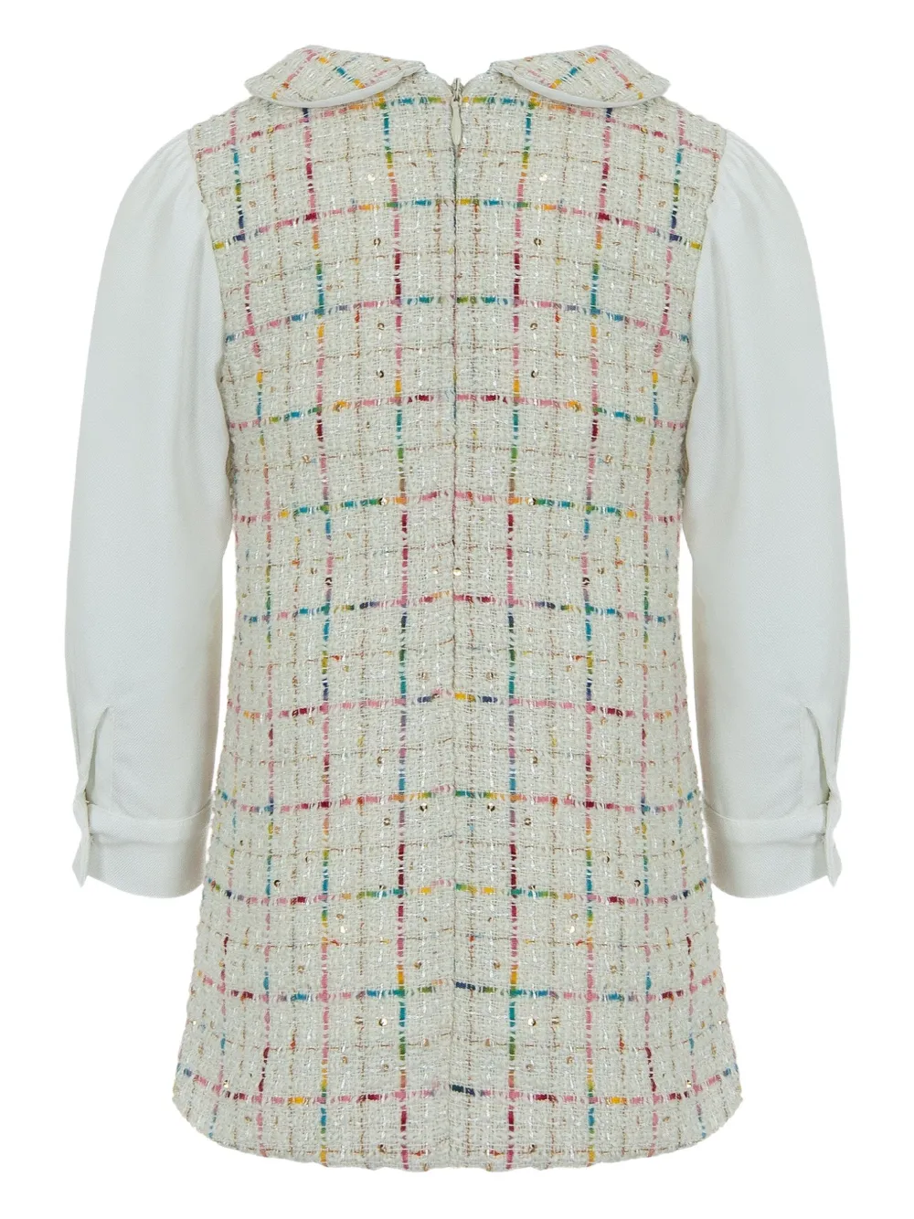 Lapin House tweed embellished dress | Girls Casual Dresses | Image 2
