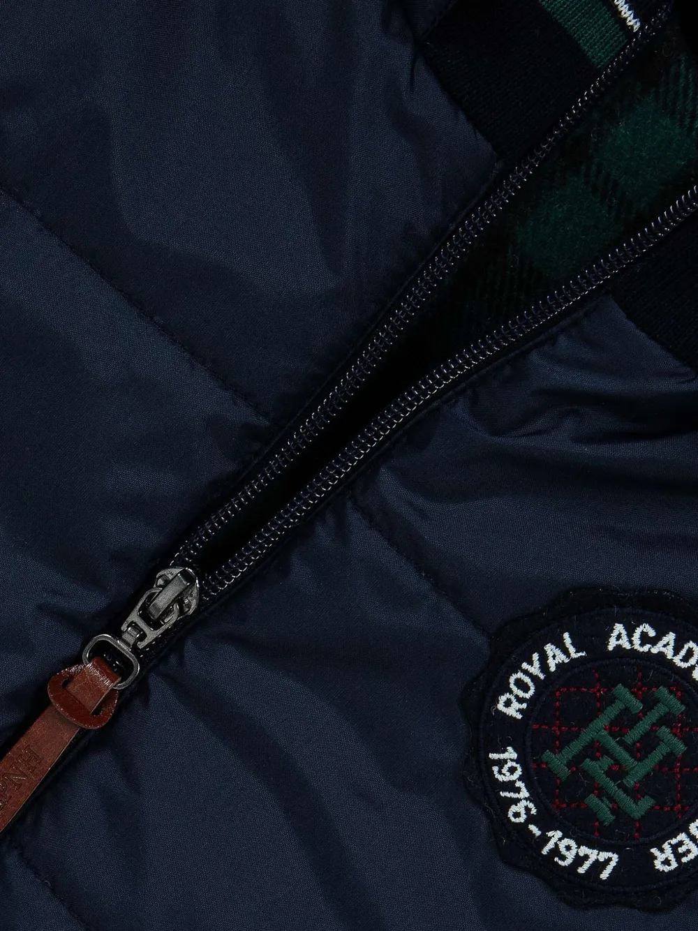 Lapin House Quilted Panelled Jacket In Blue