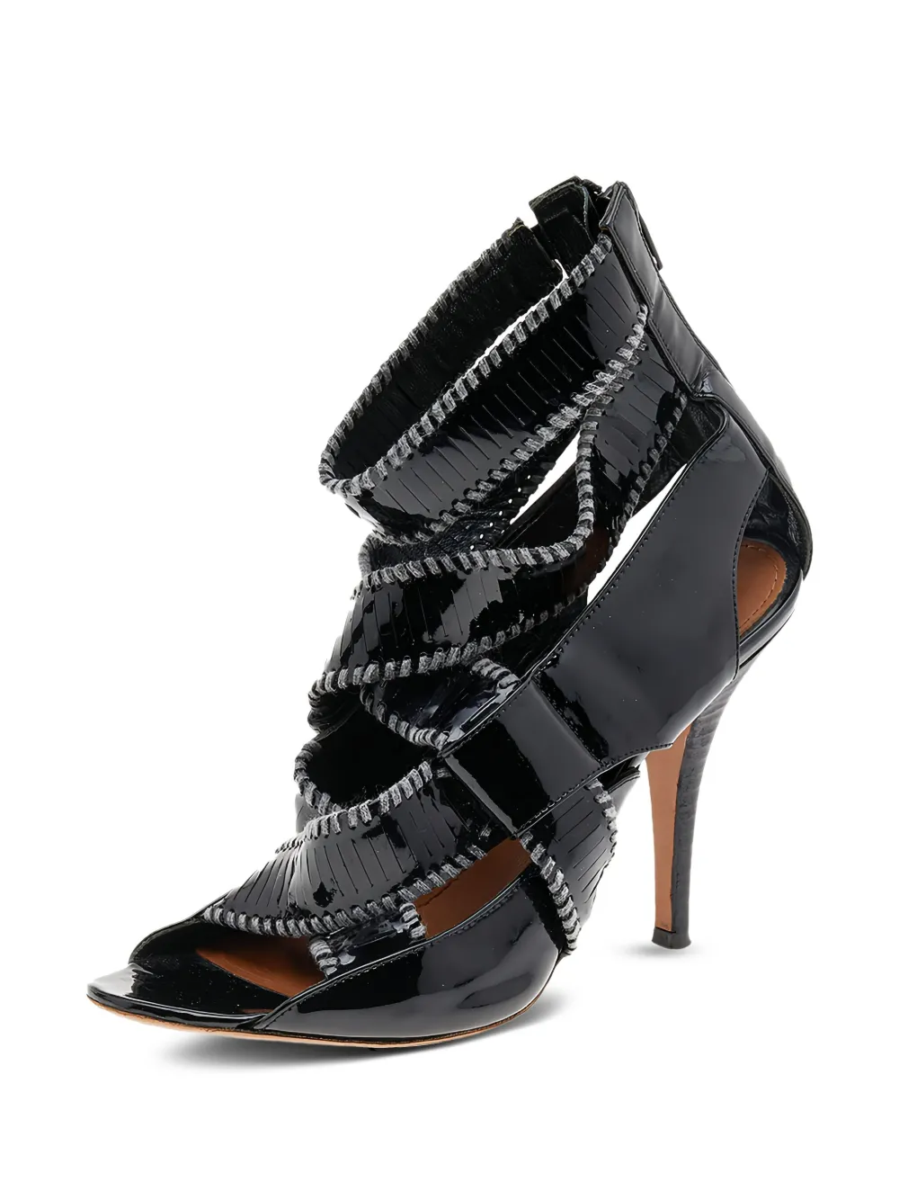 Givenchy Pre-Owned strappy patent sandals | Image 2