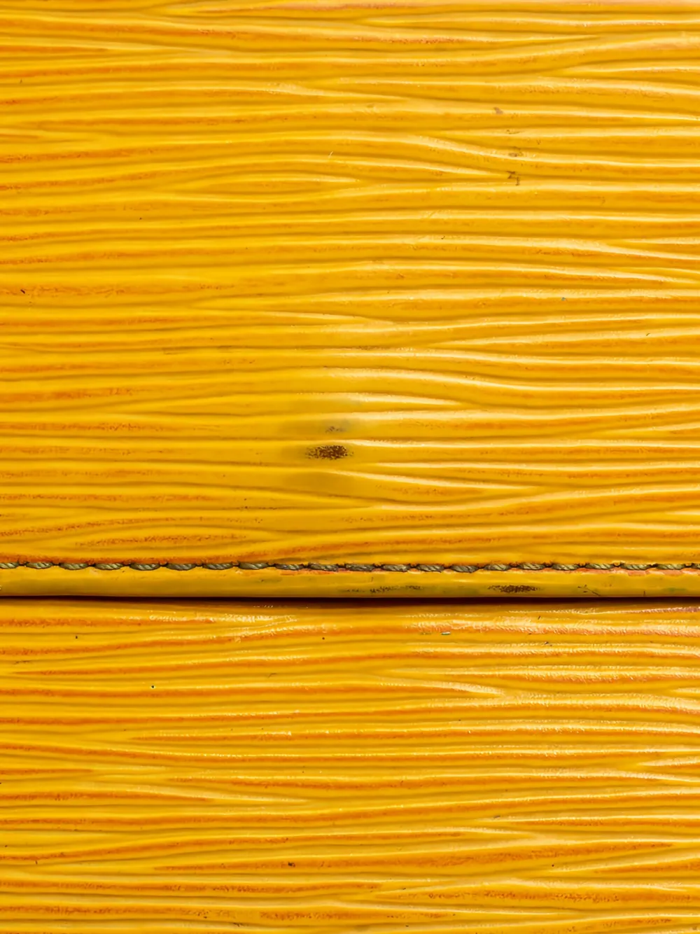 Pre-owned Louis Vuitton Sarah Wallet In Yellow