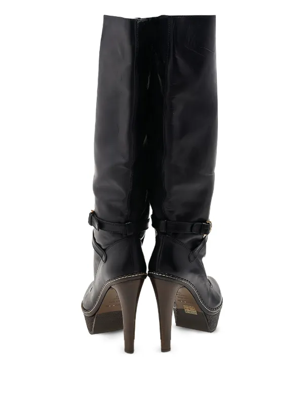 【送料&関税込】Sergio Rossi Twenty Buckle Boots Sr Twenty Collection: court heels, slingback, sneakers with