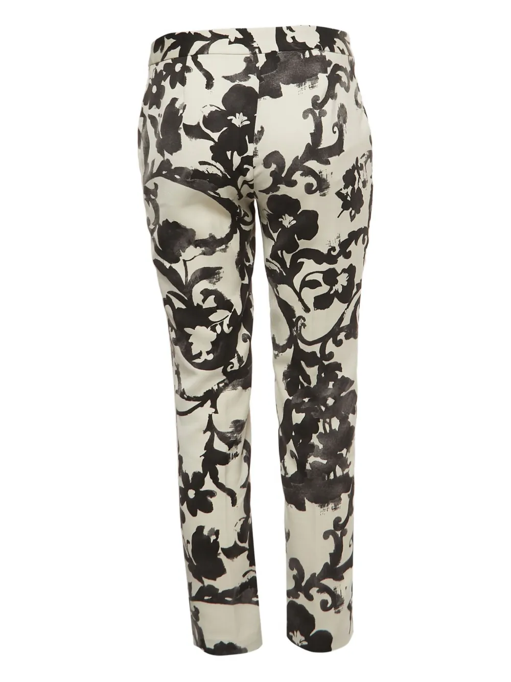 Moschino Pre-Owned Broek met bloemenprint - Beige