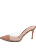 Gianvito Rossi 2024 90mm Plexi mules - Neutrals