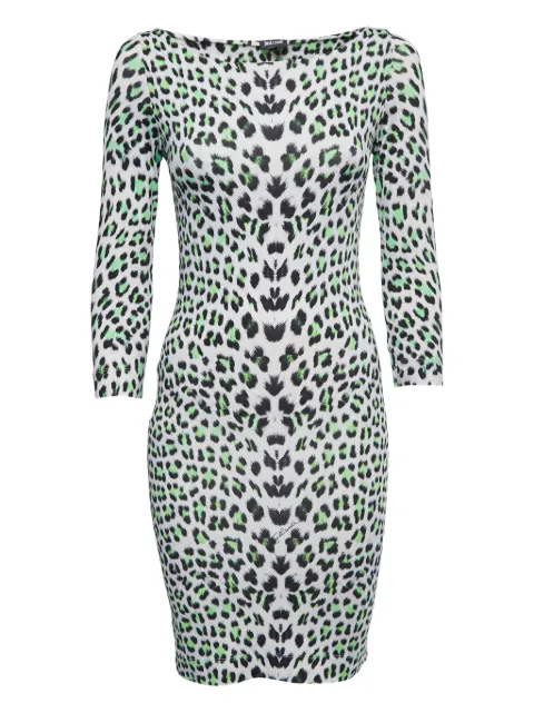 Just Cavalli Vintage pre-owned leopard-print dress