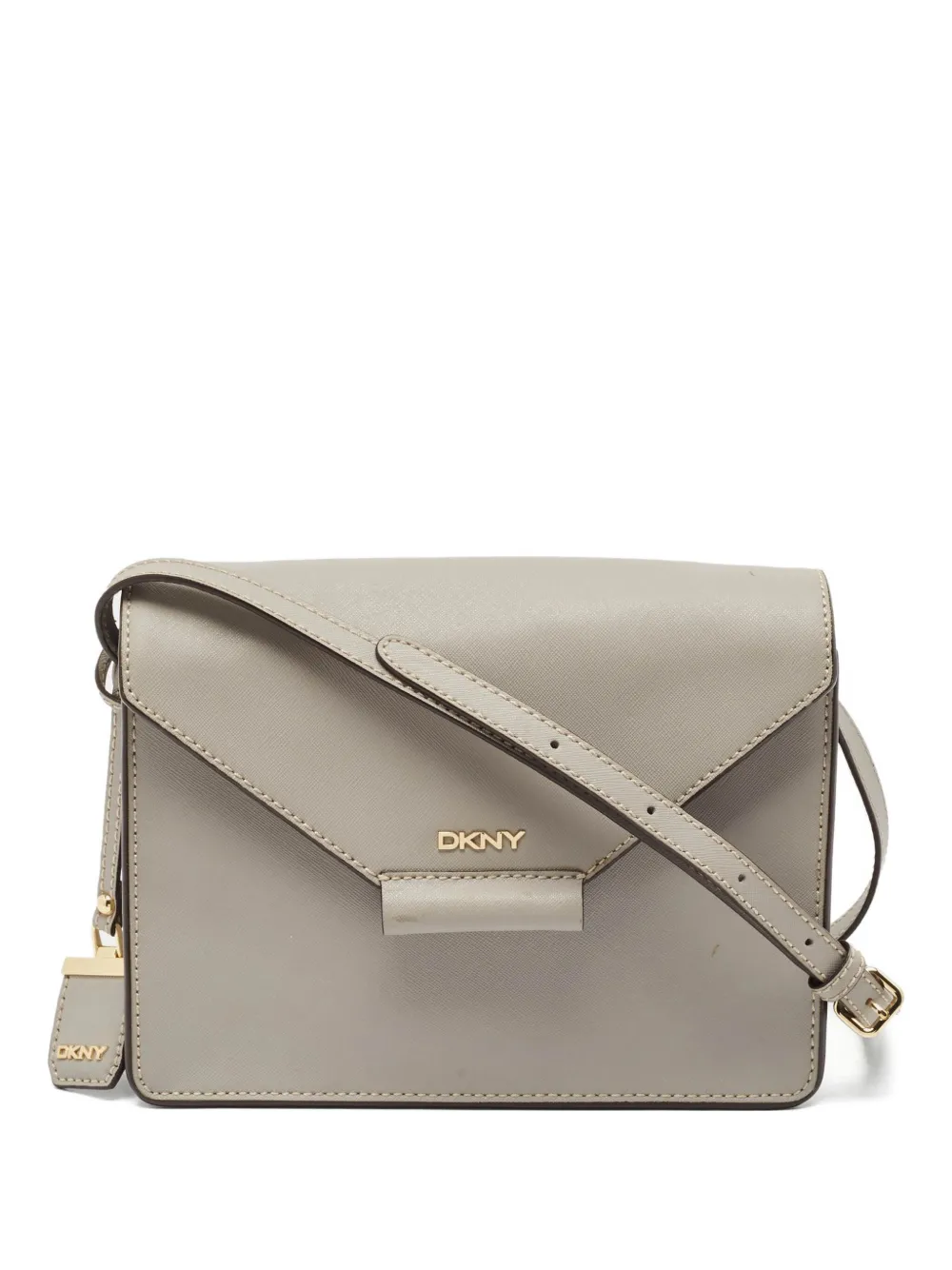 DKNY Vintage pre-owned Bryant Park cross body bag - グレー DKNY Vintage pre-owned Bryant Park cross body bag - グレー
