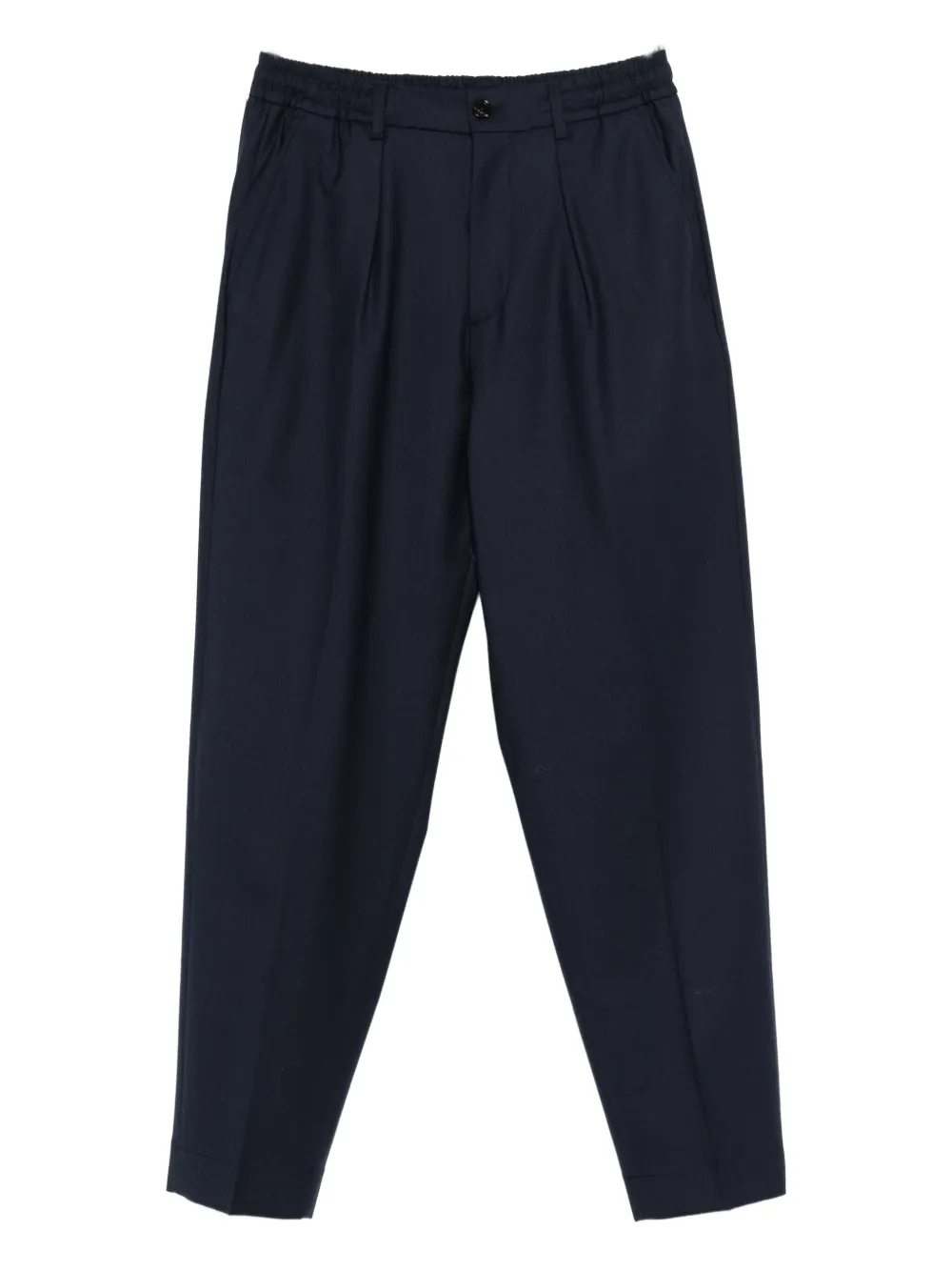 BE ABLE elasticated-waist pleated trousers | Blue | Image 1