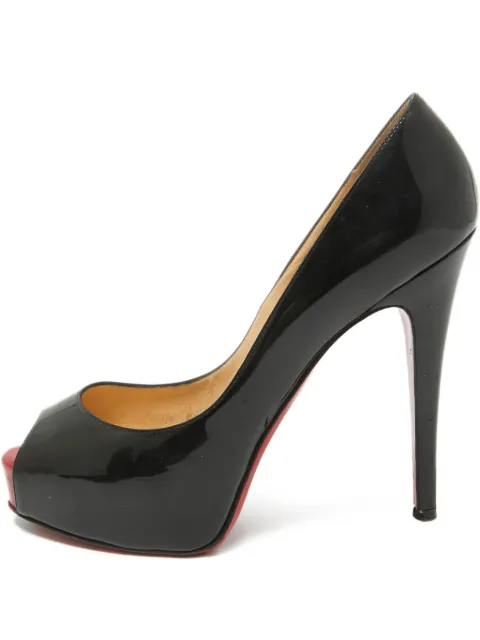 Christian Louboutin Pre-Owned 125mm patent-leather pumps