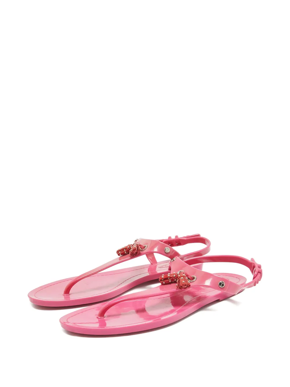 Tod's Vintage Pre-owned sandalen met kwastje - Roze