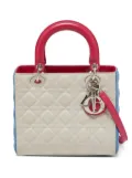 Christian Dior Pre-Owned Lady Dior tote bag - White