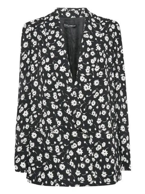 Dolce & Gabbana Pre-Owned floral-print blazer