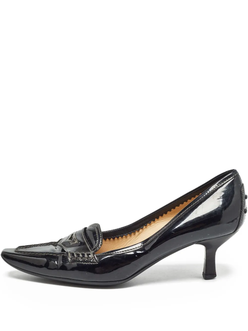 Tod's Vintage プレオウンド 70mm パンプス - ブラック Tod's Vintage プレオウンド 70mm パンプス - ブラック