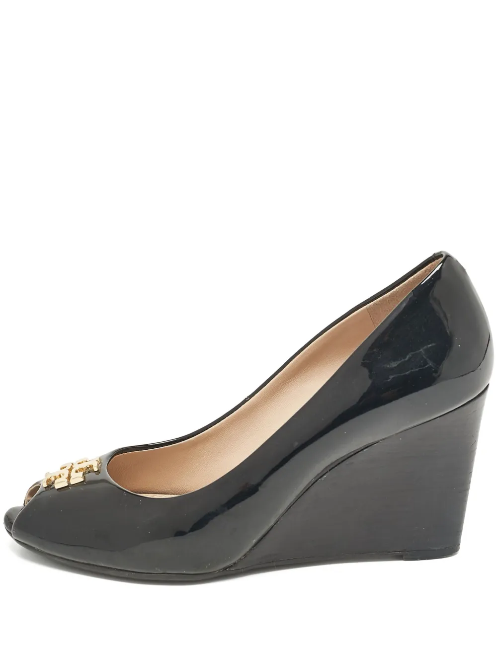 Tory Burch Pumps in pelle verniciata Pre-owned 90mm - Nero