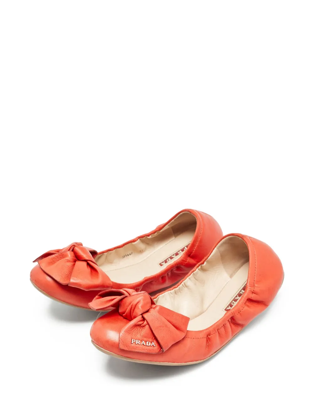 Prada Pre-Owned bow-detail ballet flats | Image 2