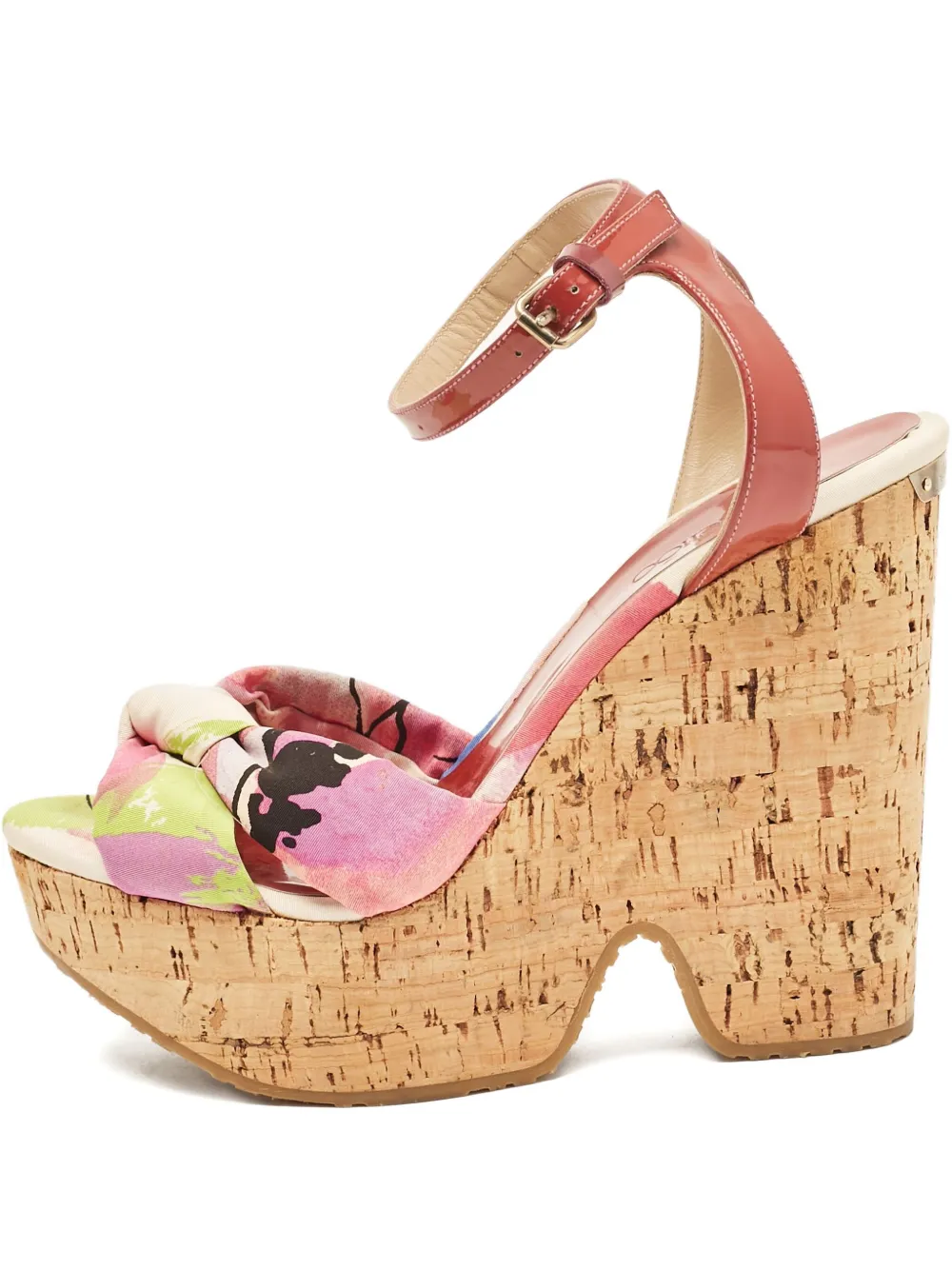 Jimmy Choo Pre-Owned Sandalen mit Absatz 135mm | Rot | Image 1