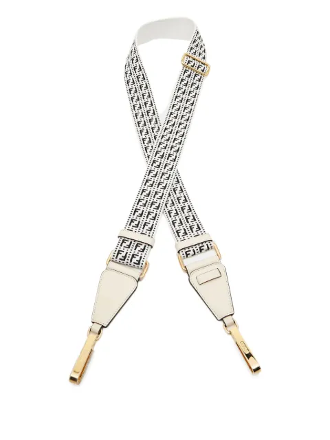 Fendi Pre-Owned Zucchino leather shoulder strap