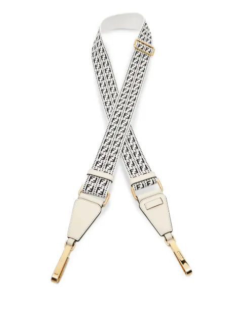 Fendi Pre-Owned Zucchino leather shoulder strap