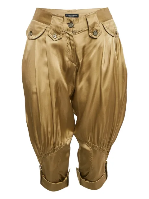 Dolce & Gabbana Pre-Owned satin trousers