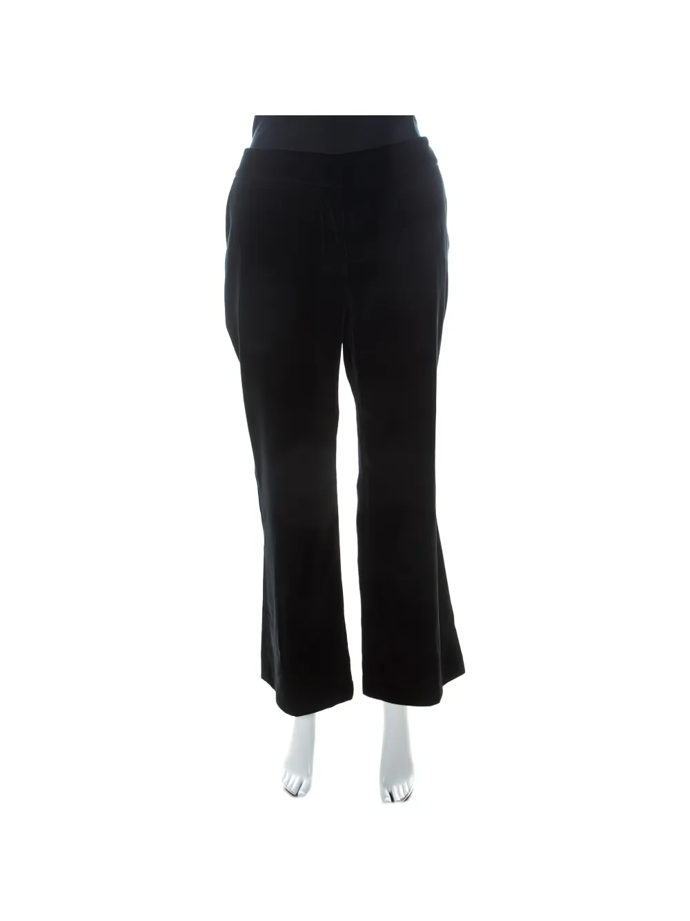 Alexander McQueen Pre-Owned Pantaloni in velluto - Nero