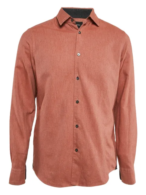 BOSS pre-owned cotton-cashmere shirt
