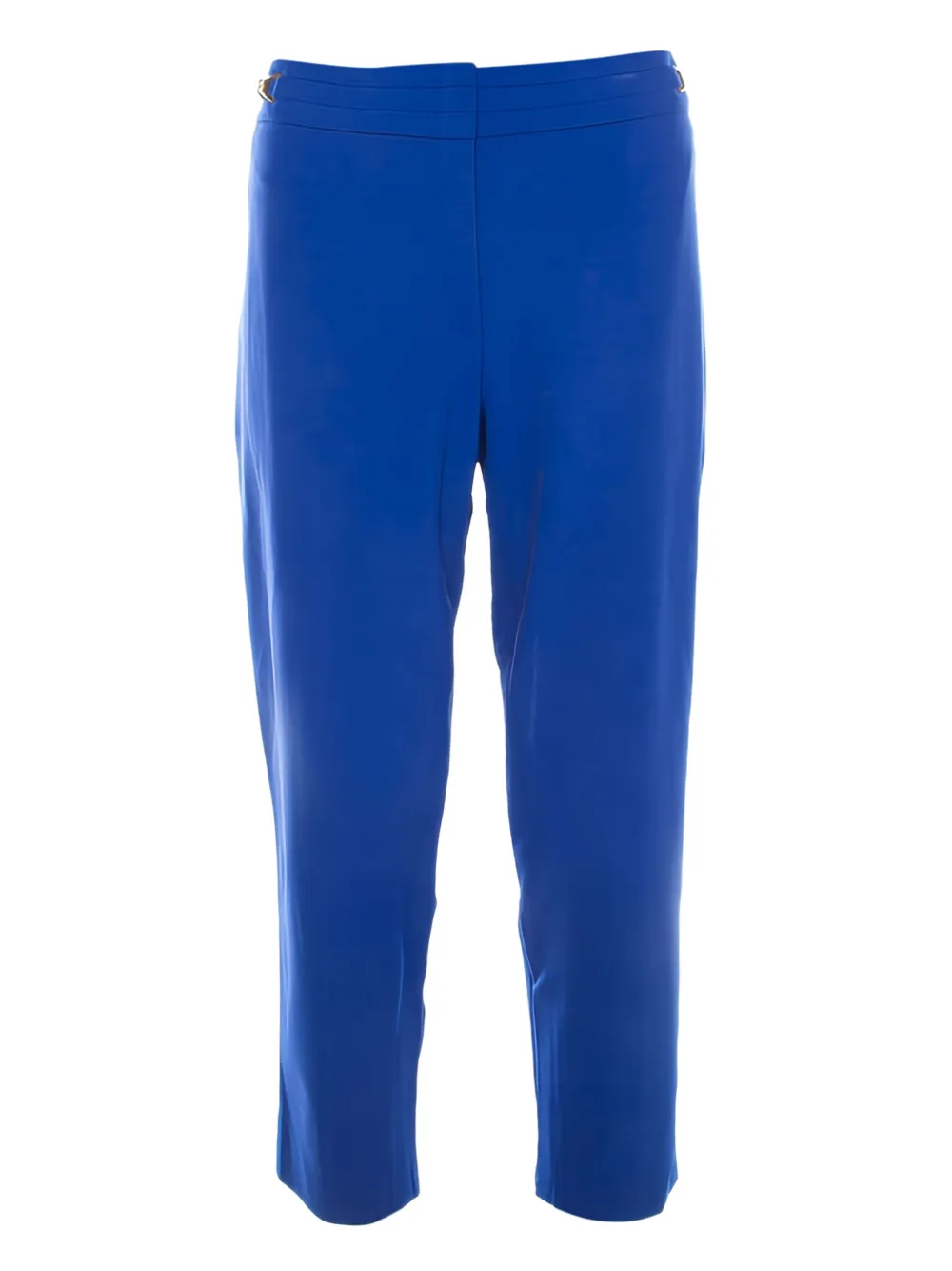 Escada Pre-Owned Pantaloni con gancio color oro - Blu