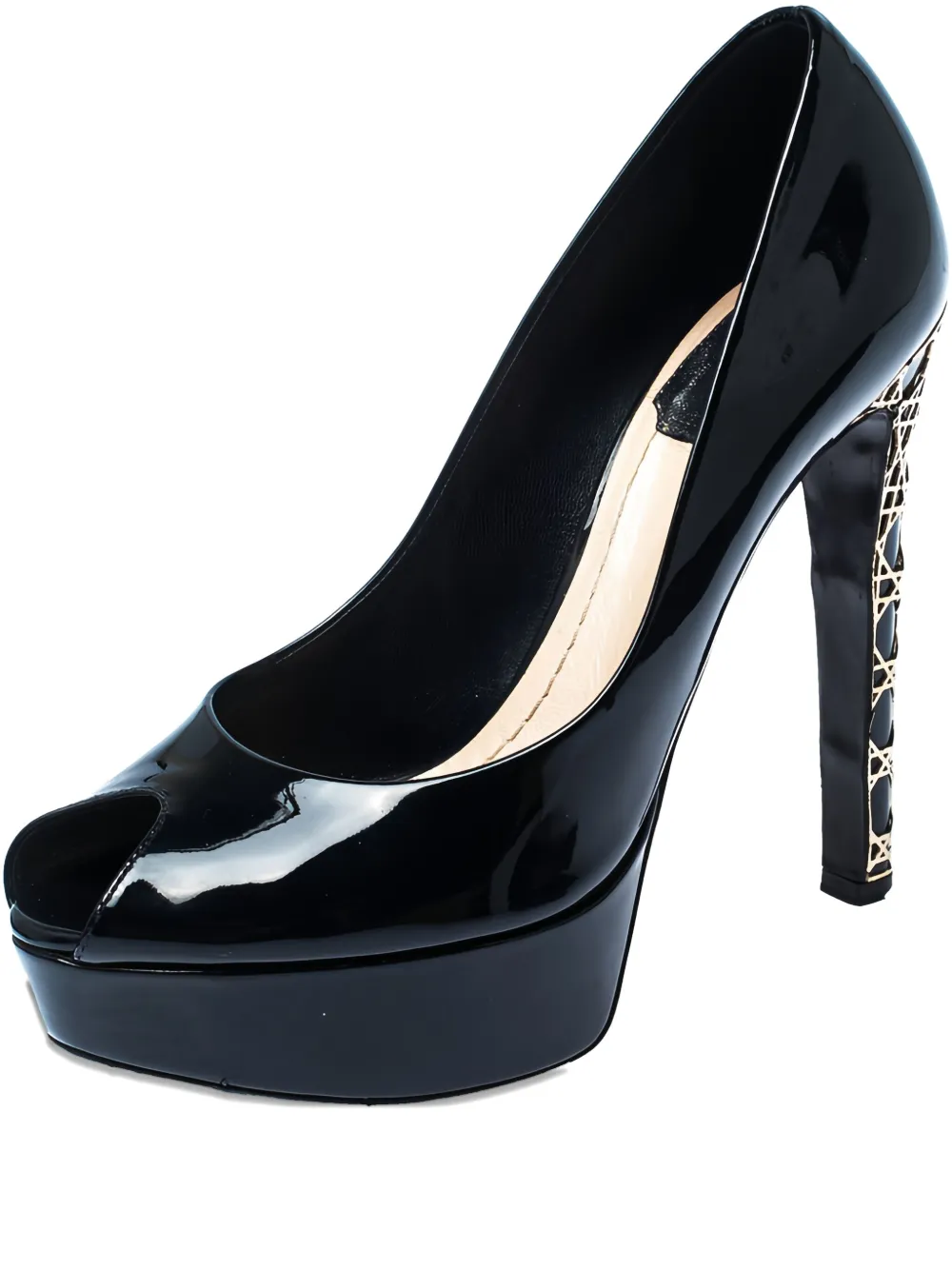 Christian Dior Pre-Owned 130mm Miss Dior pumps - ブラック Christian Dior Pre-Owned 130mm Miss Dior pumps - ブラック