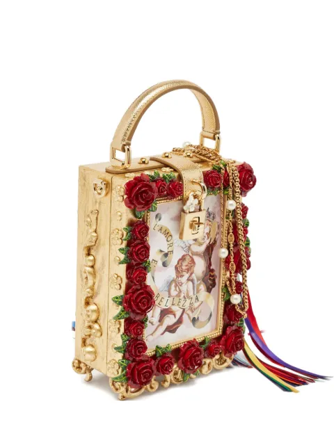 Dolce & Gabbana Pre-Owned acrylic rose box bag
