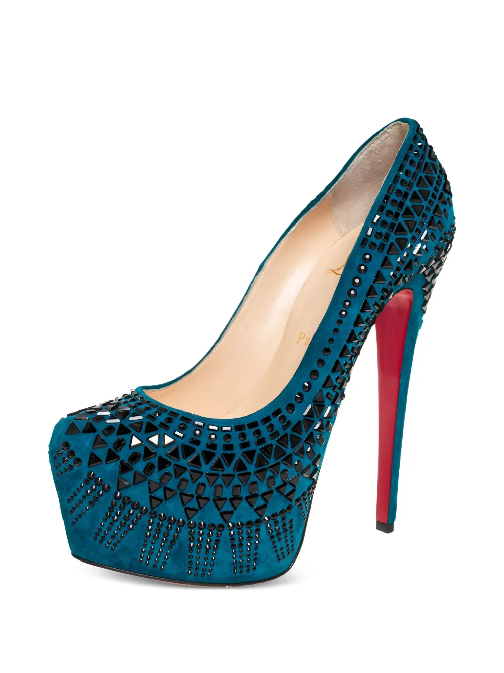 Christian Louboutin Pre-Owned zapatillas con tacón de 155mm | Image 2