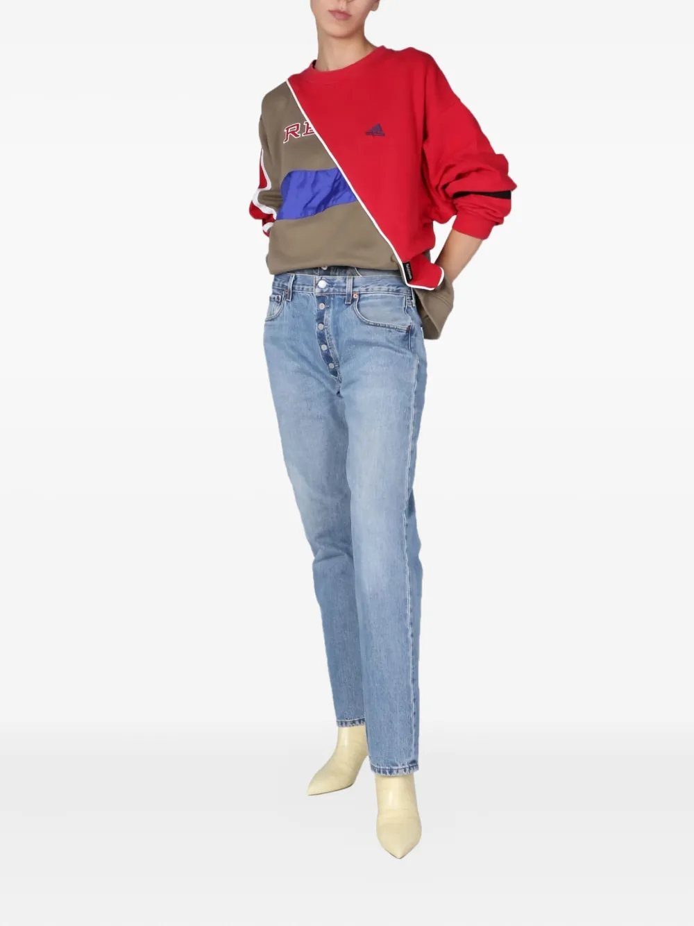 1/OFF colourblock logo sweatshirt | Sudaderas | Image 2