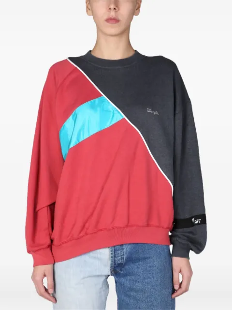 1/OFF colourblock sweatshirt