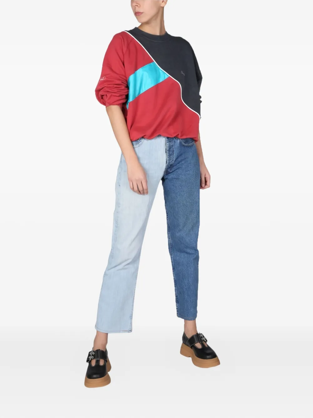 1/OFF colourblock sweatshirt | Sweaters | Image 2
