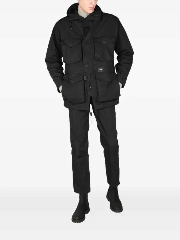 Ark Air イギリス製 ブラックカーゴパンツ 36インチ ロンハーマン購入 Ark Air イギリス製 ブラックカーゴパンツ 36インチ ロンハーマン購入