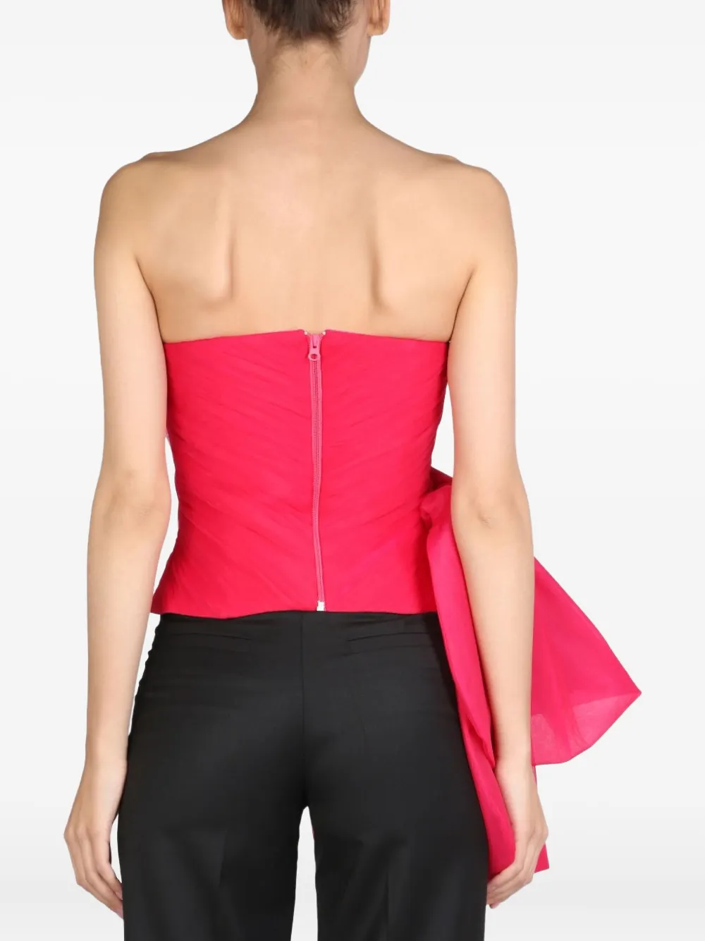 ANOUKI Strapless top met strik Roze