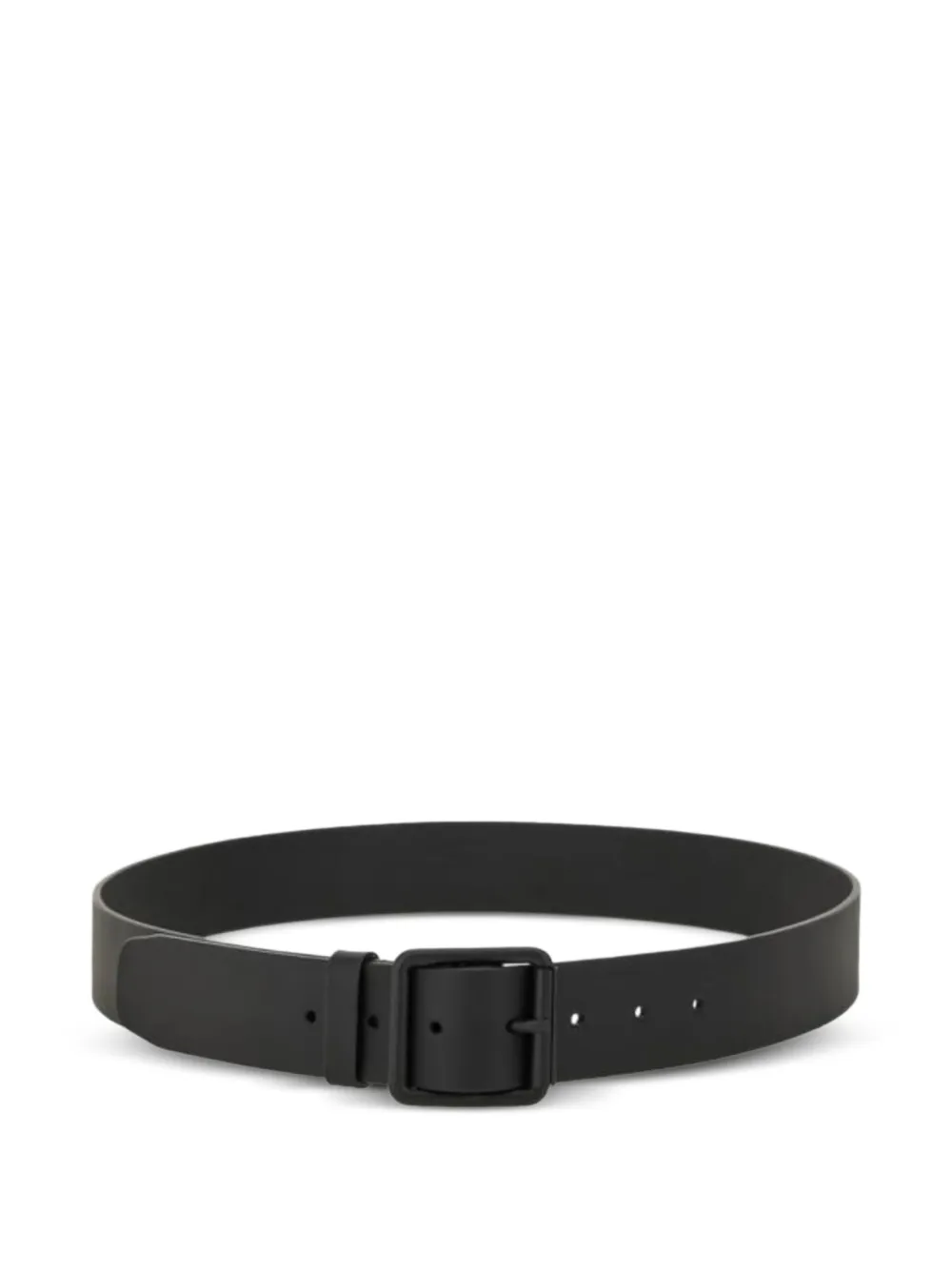 Studio Nicholson square buckle belt | Black | Image 1
