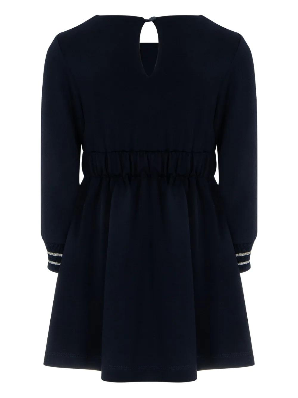 Lapin House logo-embellished dress | Girls Casual Dresses | Image 2