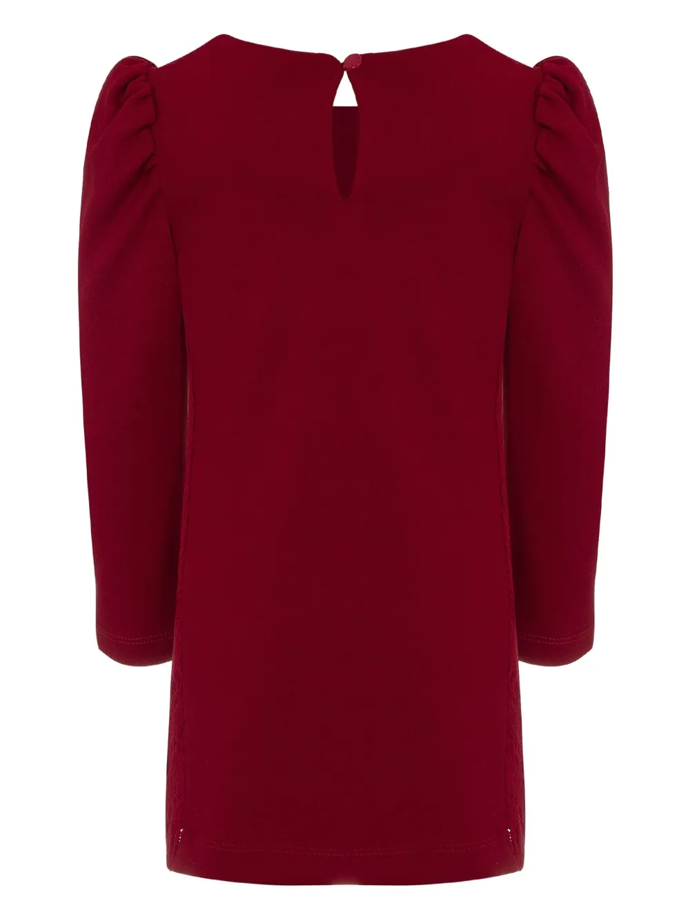 Lapin House Jurk met print - Rood