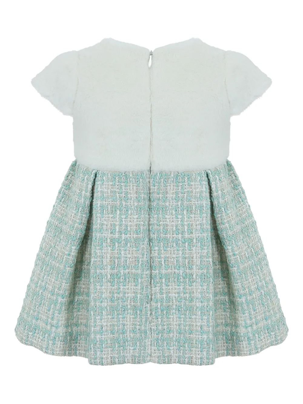 Lapin House bow-embellished tweed dress | Girls Casual Dresses | Image 2