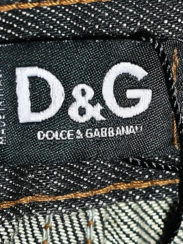 D&G Vintage pre-owned five-pockets Jeans Black FARFETCH