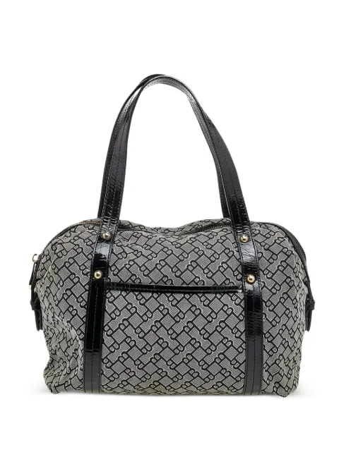 Bally Vintage pre-owned monogram satchel bag