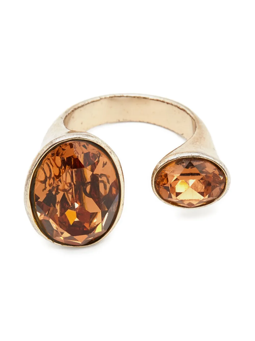crystal-embellished ring