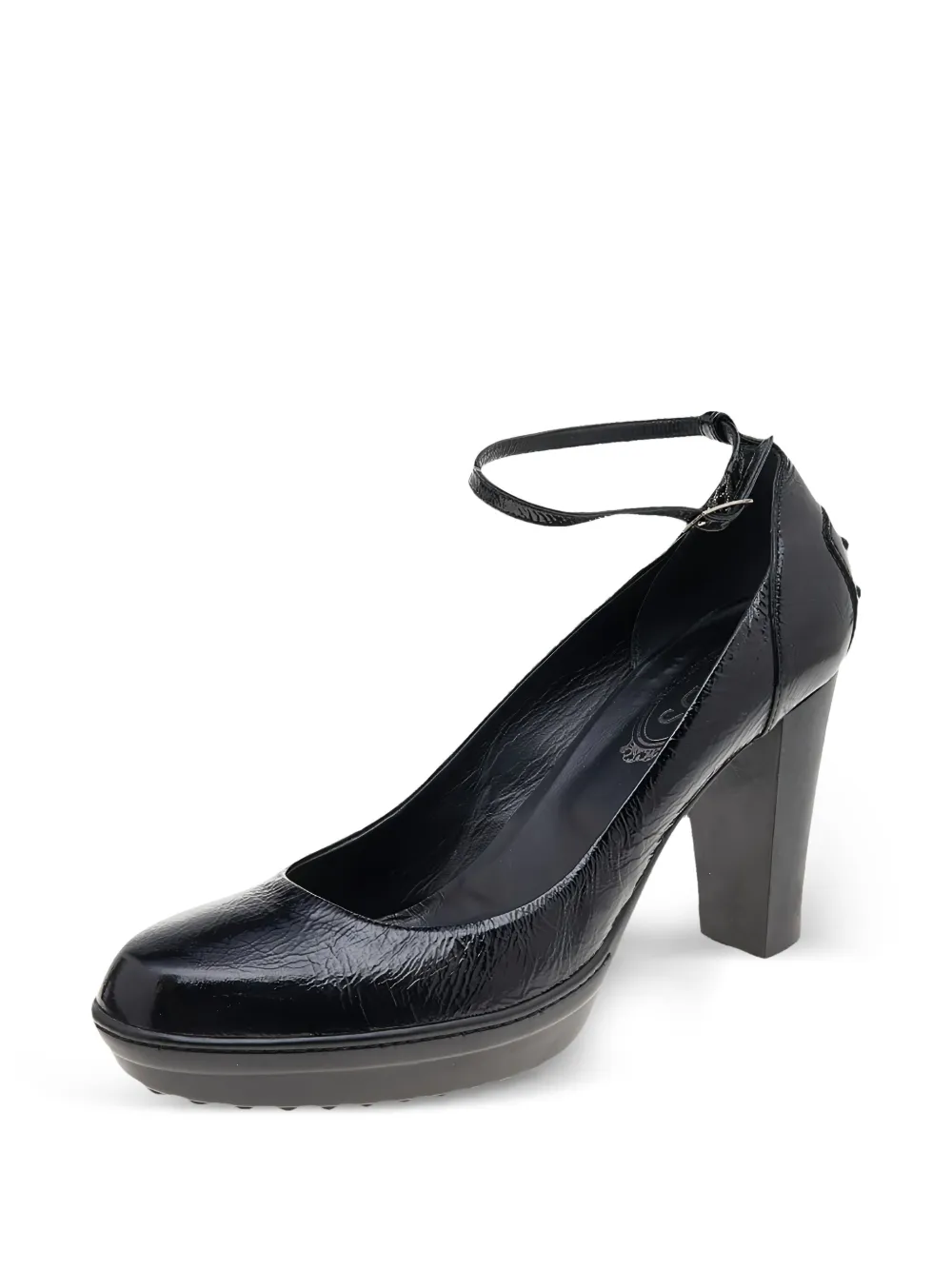 Tod's Vintage Pre-owned 100mm leather platform pumps | Image 2