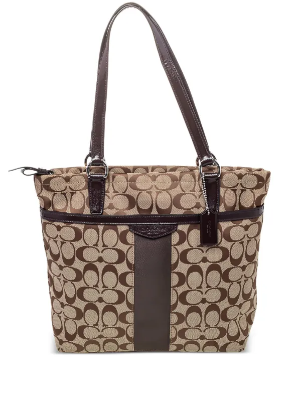 Coach Vintage Canvas Tote Bag | Neutrals | FARFETCH SG