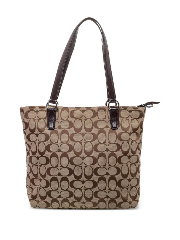 Coach Vintage Canvas Tote Bag | Neutrals | FARFETCH ZA