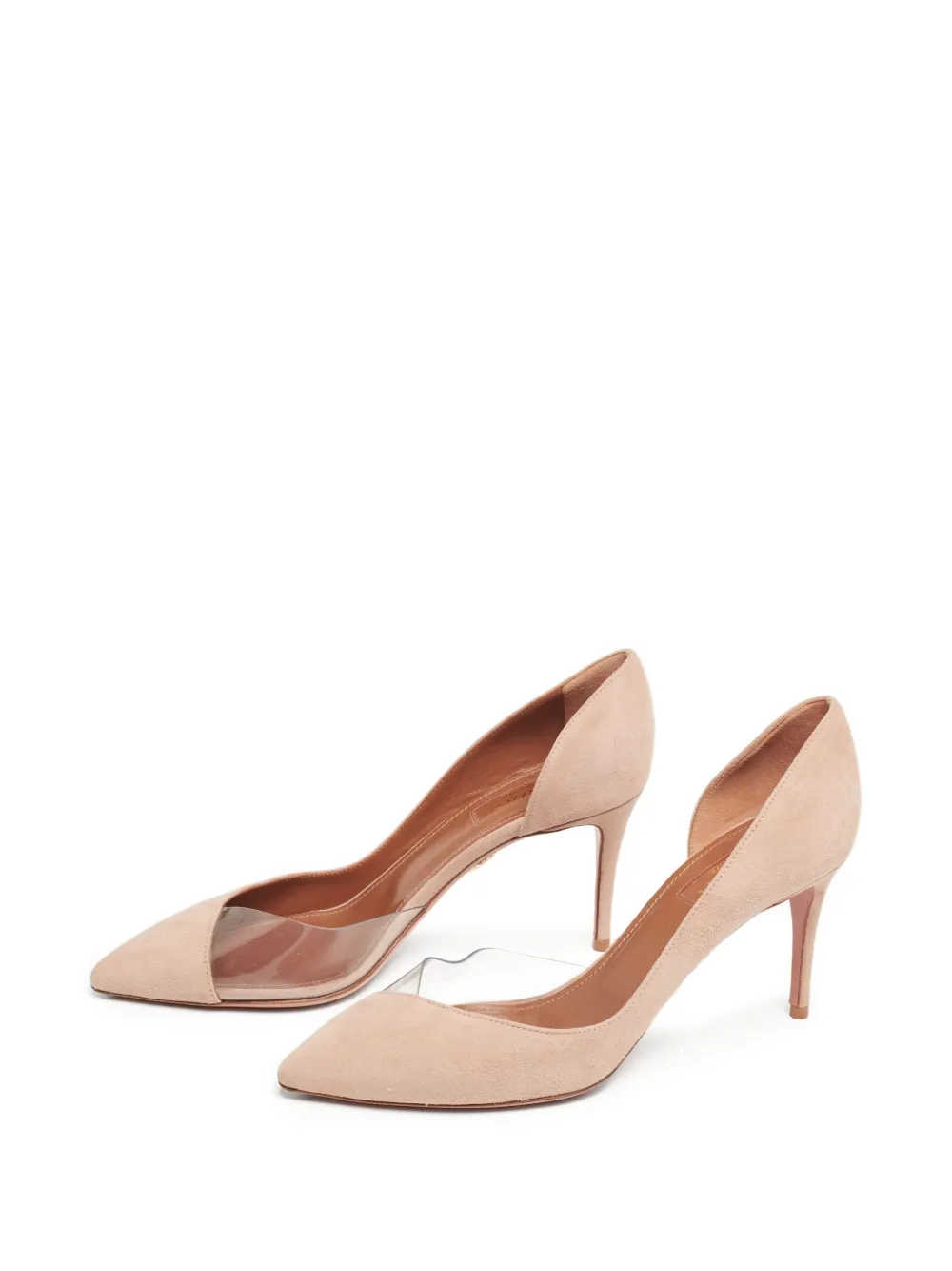 Aquazzura 75mm leather pumps | Image 2