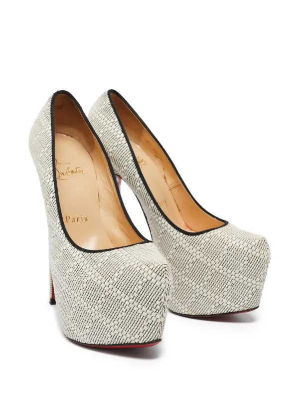 Christian Louboutin Pre-Owned Daffodile 155mm プラットフォーム