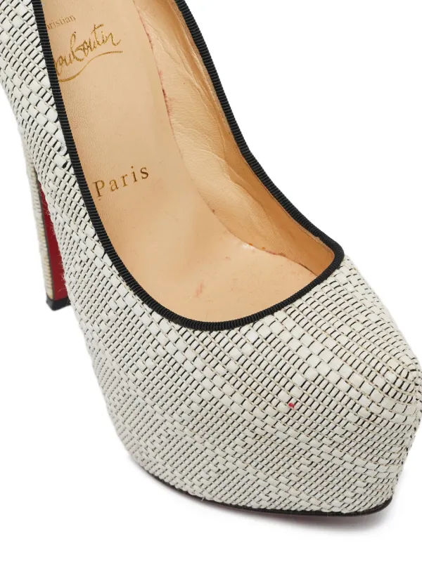 Christian Louboutin Pre-Owned Daffodile 155mm プラットフォーム