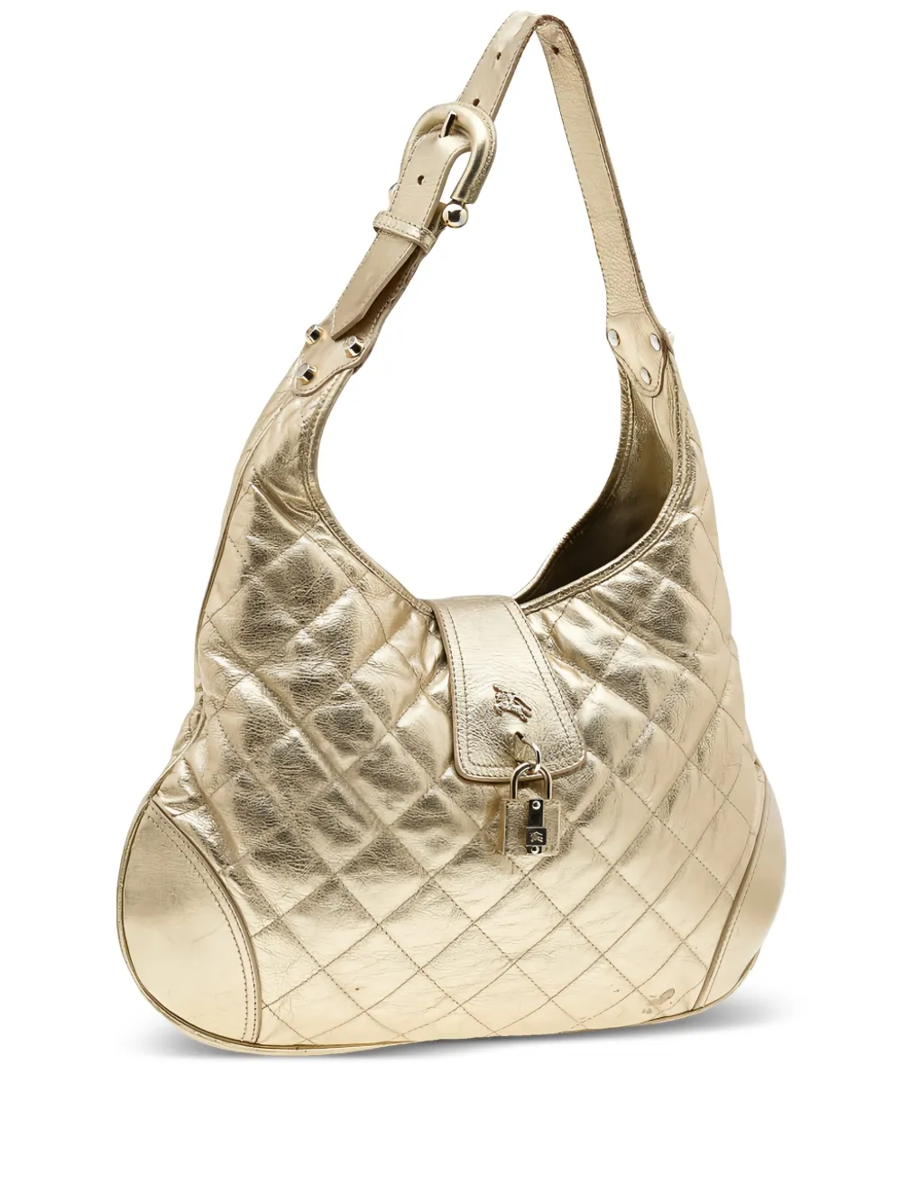 Burberry Pre-Owned Brooke leather shoulder bag - Nude