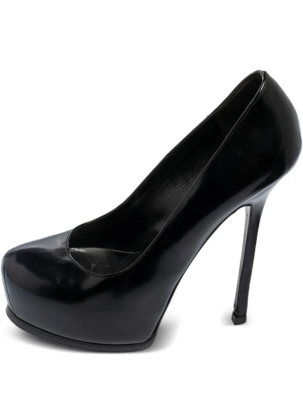 Saint Laurent Pre-Owned leather heeled pumps | Black | Image 1