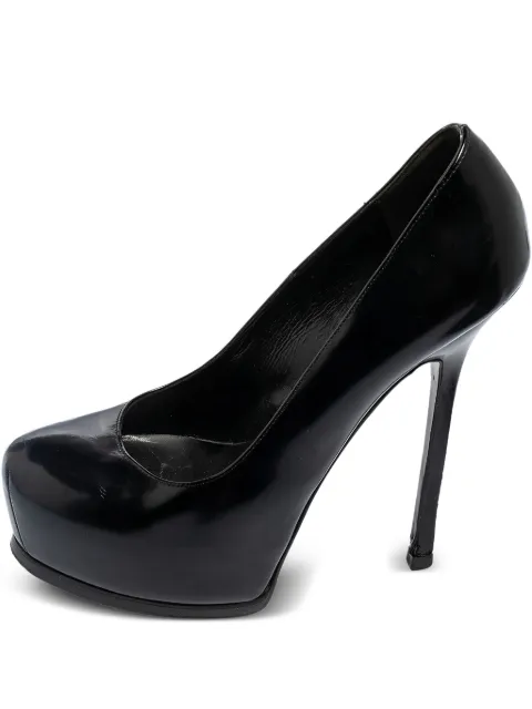 Saint Laurent Pre-Owned leather heeled pumps